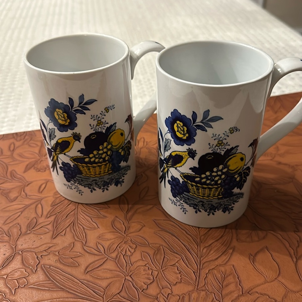 Spode commemorative mugs Made in England